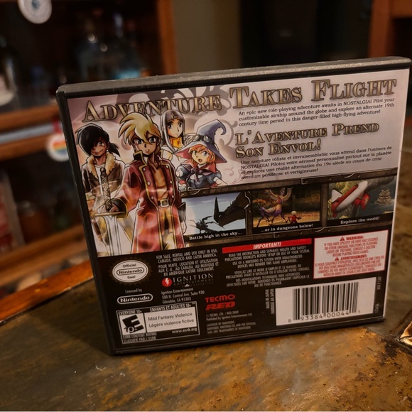 Nostalgia Nintendo DS Game Complete Authentic RPG Collectible Rare - Picture 5 of 6